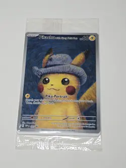 Pikachu with Grey Felt Hat 085 Sv: Scarlet & Violet Promo Card Van Gogh Sealed - Image 1