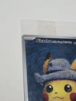 Pikachu with Grey Felt Hat 085 Sv: Scarlet & Violet Promo Card Van Gogh Sealed - Image 4