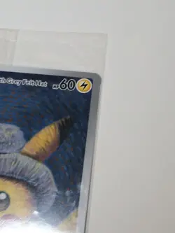 Pikachu with Grey Felt Hat 085 Sv: Scarlet & Violet Promo Card Van Gogh Sealed - Image 5