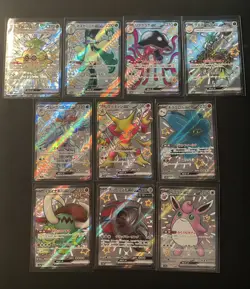 10x Pokemon Japanese Shiny Treasure Sv4a SSR Card Bundle #3 - Image 1