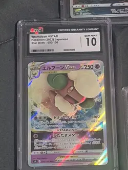 !Graded Mint 10! Japanese Assortment Pokemon Cards Full Art Alakazam Leafeon - Image 4