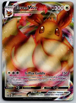 Eevee VMAX - SWSH087 SWSH: Sword & Shield Promo Cards NM Pokemon Card TCG - Image 1