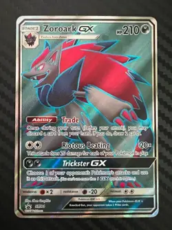 Pokemon TCG Zoroark GX Normal Sized Card SM84 Black Star Promos NM - Image 1