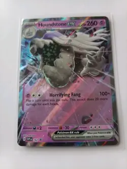 Houndstone EX SVP 162 Black Star Promo Pokemon TCG Card - Image 1