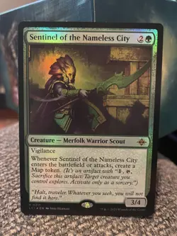 Sentinel of the Nameless City FOIL NM The Lost Caverns of Ixalan MTG Magic Card - Image 1