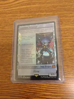 Magic: The Gathering Final Fantasy Summon: Bahamut Foil English Mythic Rare Card - Image 1