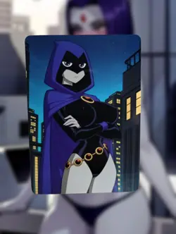 Raven Justice League Anime Waifu Sexy Goddess Doujin Lewd Hentai Card - Image 1
