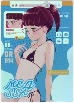 ❤SUMIKA FUJIMIYA - Goddess Story WAIFU Card - MEI SE 2 - DR-014 - Anime Card - Image 1