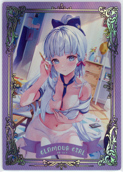 ❤AYAKA - Goddess Story WAIFU Card MEI SE 2 - SR-006 - GENSHIN IMPACT Anime Card - Image 1
