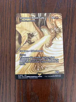 MTG Final Fantasy DRAGON OF MOUNT GULG Showcase NM - Image 1