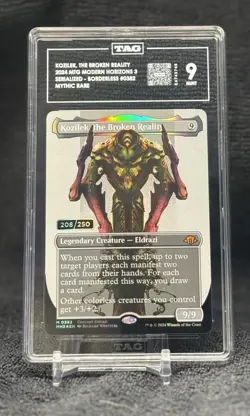 Kozilek, the Broken Reality (Borderless) (Serial Numbered) Modern Horizons 3 - Image 1