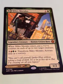 1x Miles Morales - Marvel's Spider-Man - Regular - Mythic - Pack Fresh - Image 2
