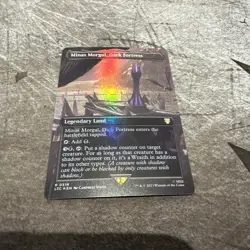 Minas Morgul, Dark Fortress 514 (Borderless) Lord of the Rings Foil NM - Image 1
