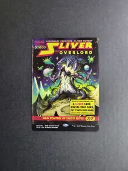 Sliver Overlord Magic The Gathering Special Guests Regular Mythic Showcase NM - Image 2