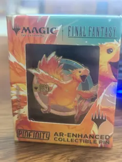 MAGIC FINAL FANTASY CHOCOBO PINFINITY AR-ENHANCED COLLECTIBLE PIN PROMO IN STOCK - Image 1