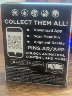 MAGIC FINAL FANTASY CHOCOBO PINFINITY AR-ENHANCED COLLECTIBLE PIN PROMO IN STOCK - Image 2