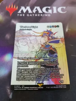 Mtg. Warrior of Light. Foil Showcase. Final Fantasy. Pack Fresh - Image 1