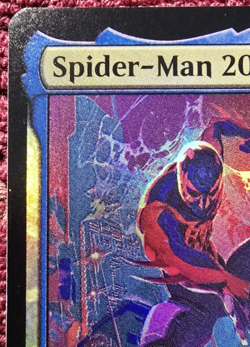 Spider-Man 2099 Magic The Gathering Spider-Man Rare Foil #150 MINT - Image 2