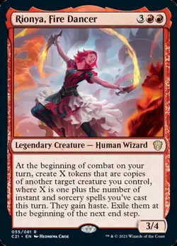 Rionya, Fire Dancer [Commander 2021] Magic MTG - Image 1