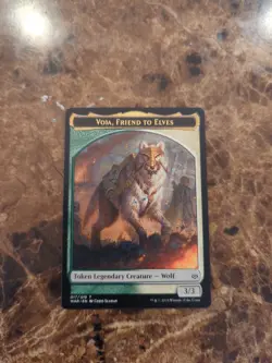 Voja, Friend to Elves Token War of the Spark Regular NM MTG - Image 1