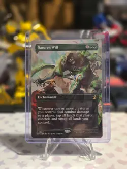 Nature's Will (Anime Borderless) Wilds of Eldraine: Enchanting Tales Regular - Image 1