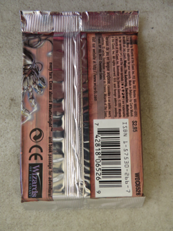 Sealed 1997 Magic The Gathering MTG Weatherlight Booster Pack - Image 2