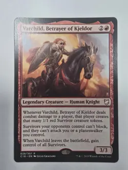 Varchild, Betrayer of Kjeldor Commander 2018 Regular Magic The Gathering - Image 1