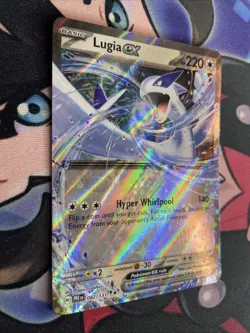 Lugia ex 82/131 Ultra Rare Pokemon Scarlet & Violet Prismatic Evolutions - NM/M - Image 2