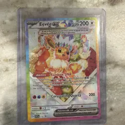 Pokemon TCG Scarlet & Violet Eevee EX 174 SV Promo Card - Image 1