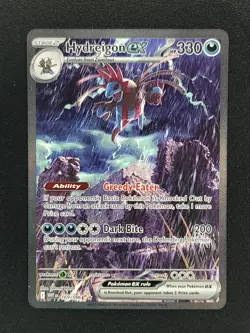 Hydreigon EX 169/086 White Flare WHT SIR Special Illustration Rare Pokemon NM - Image 1