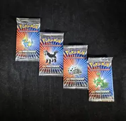 EX Ruby & Sapphire SPANISH - Art Set of 4 Sealed Booster Packs - Pokemon TCG - Image 1