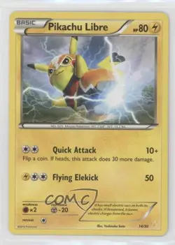Pikachu Libre Pokemon X & Y Trainer Kit: & Suicune Deck #14 - Image 1