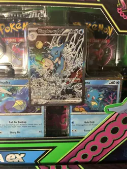 Lot Of 2 - Pokemon Shrouded Fable Special Collection - Kingdra EX Box - Image 3