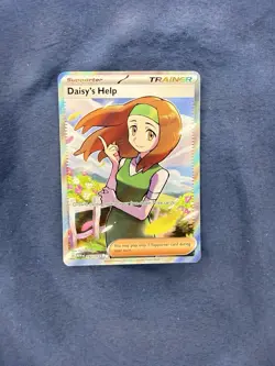 Daisy's Help 195/165 Scarlet & Violet Holo Ultra Rare Pokemon TCG NM Condition - Image 1