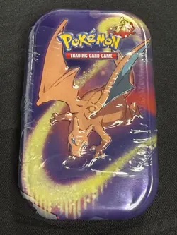 Pokemon TCG Kanto Power Mini Tin - Charizard Art - Factory Sealed - Image 1