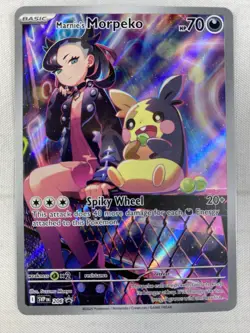 Pokemon TCG Scarlet Violet Promo Marnie's Morpeko SVP206 Rival Battle Deck - Image 1