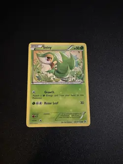 Pokemon TCG Snivy RC1/RC25 Legendary Treasures Radiant Collection Holo NM/LP - Image 1
