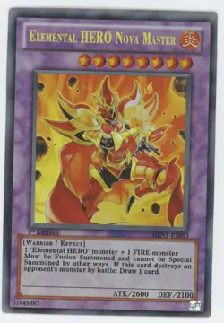 2011 Yu-Gi-Oh! Generation Force Elemental HERO Nova Master #GENF-EN093 - Image 1