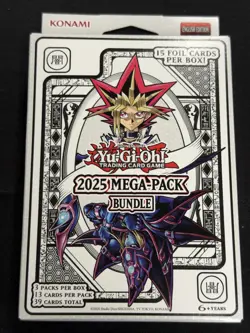 Yu-Gi-Oh! 2025 Mega-Pack Bundle (Yugi • Dark Magician Art) - English • Sealed - Image 1
