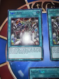 Yugioh! Sales Ban - Secret Rare - BACH-EN063 - 1st Ed - NM - Yu-Gi-Oh! (playset) - Image 2