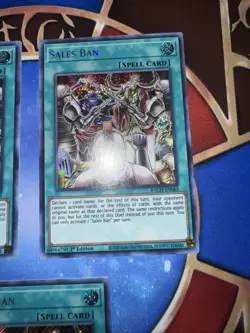 Yugioh! Sales Ban - Secret Rare - BACH-EN063 - 1st Ed - NM - Yu-Gi-Oh! (playset) - Image 3
