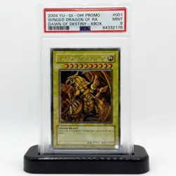 2004 YuGiOh The Winged Dragon Of Ra DOD-001 PSA 9 Dawn Of Destiny Promo - Image 1