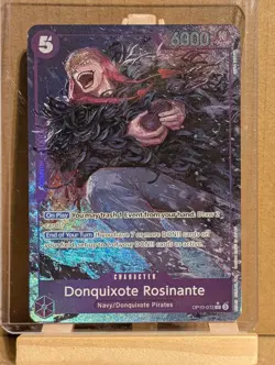 One Piece Card Game: Donquixote Rosinante Custom Card Proxy Rare OP10-072 - Image 1