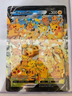 JUMBO Pikachu V Union Card SWSH141 Oversized Promo Pokemon Celebrations 25th NM - Image 1
