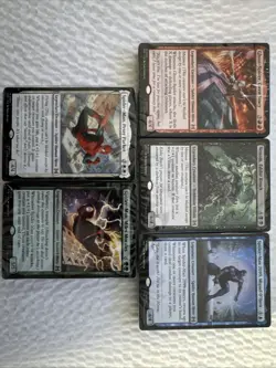 Magic: The Gathering Spiderman Welcome Decks (All 5 Colors / 30-Card Decks) - Image 1