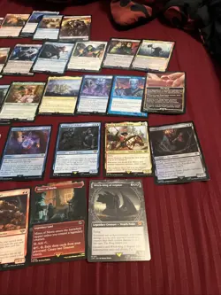 MTG Witch-king of Angmar Showcase Extended Art Borderless + Card Lot NM Or Bette - Image 2
