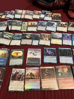 MTG Witch-king of Angmar Showcase Extended Art Borderless + Card Lot NM Or Bette - Image 3