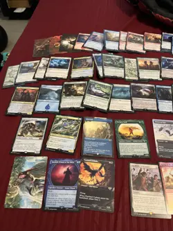 MTG Witch-king of Angmar Showcase Extended Art Borderless + Card Lot NM Or Bette - Image 4