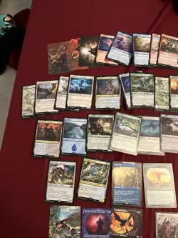 MTG Witch-king of Angmar Showcase Extended Art Borderless + Card Lot NM Or Bette - Image 5