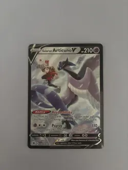 Pokemon Card Galarian Articuno V Full Art Alternate Chilling Reign 170/198 - Image 1